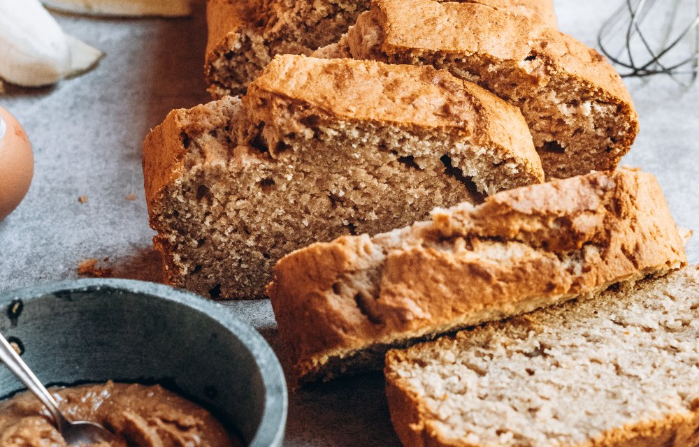 pindakaasbananenbrood