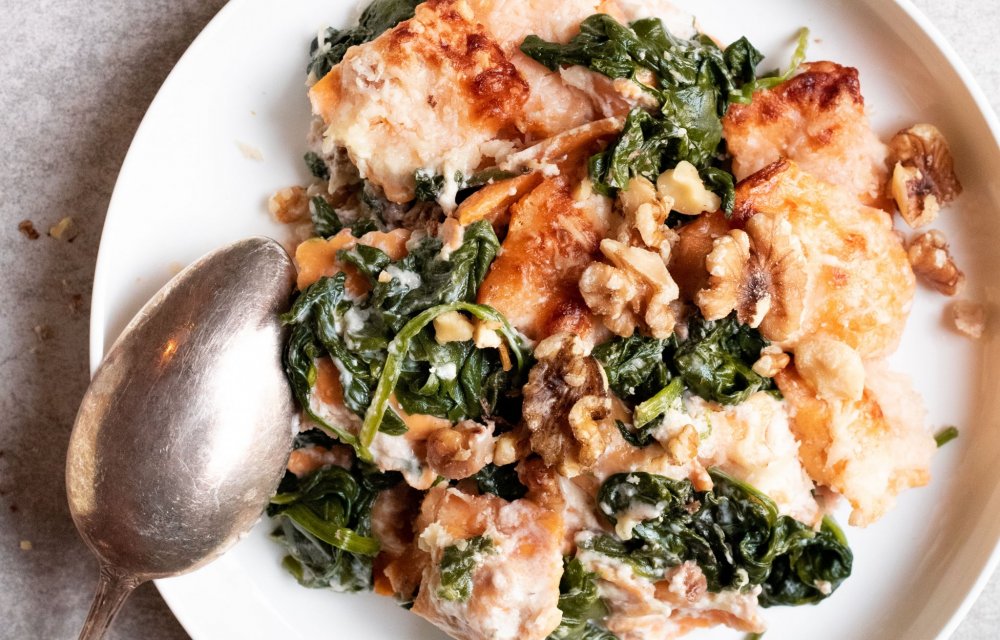 romige raviolischotel