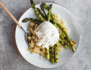 Risotto met burrata