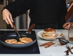 Koolhydraatarme tiramisu pancakes