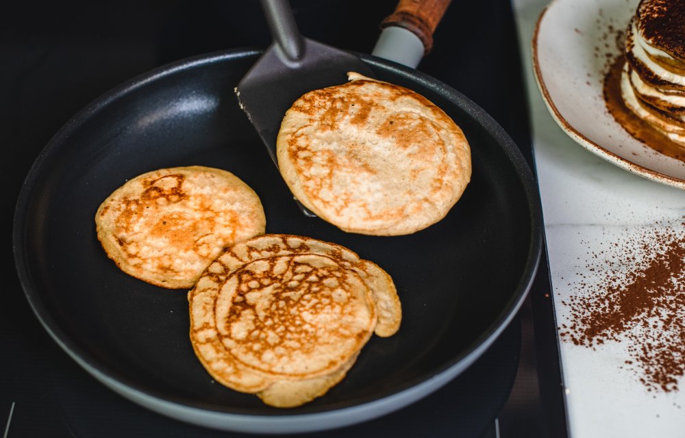 Koolhydraatarme tiramisu pancakes