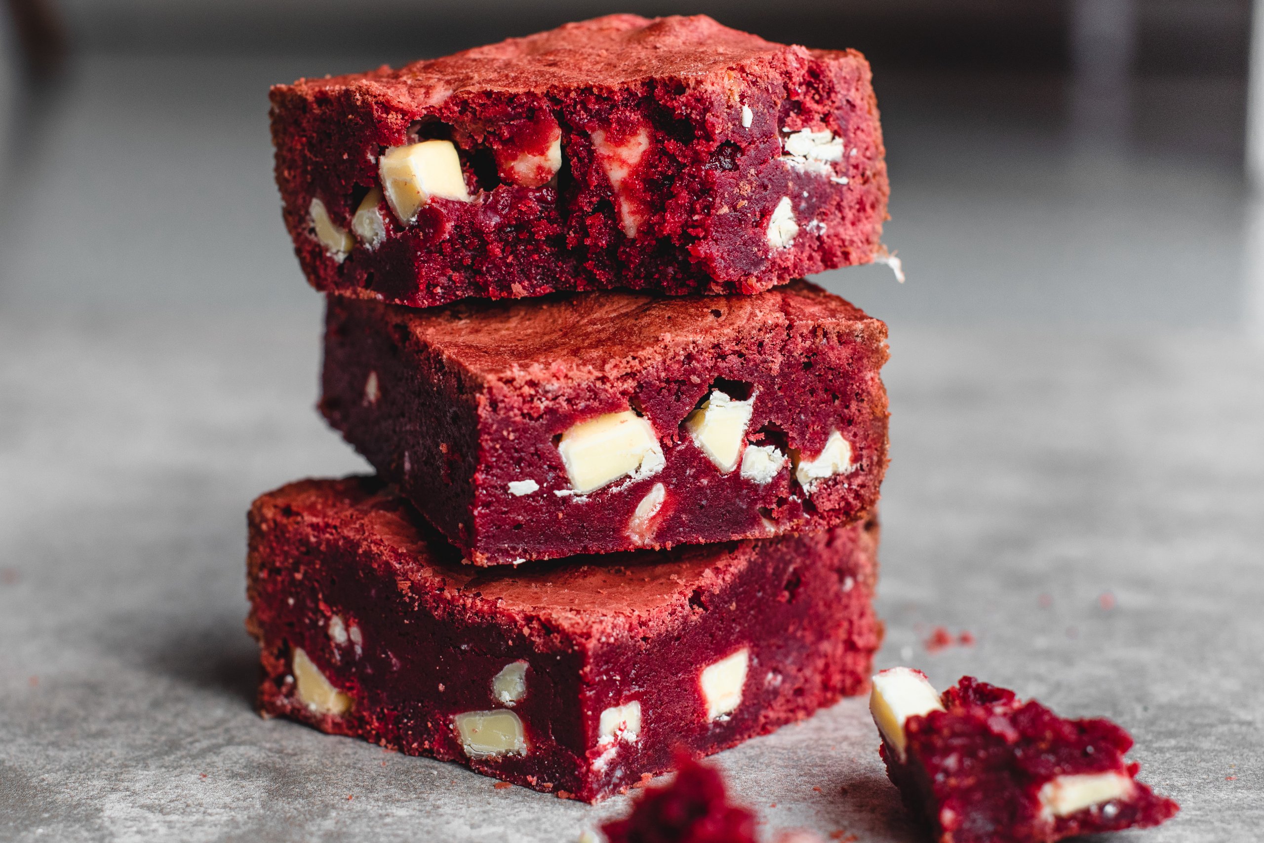 red velvet brownies