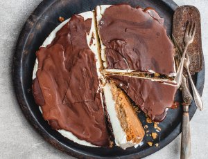 gezondere kwarkijstaart