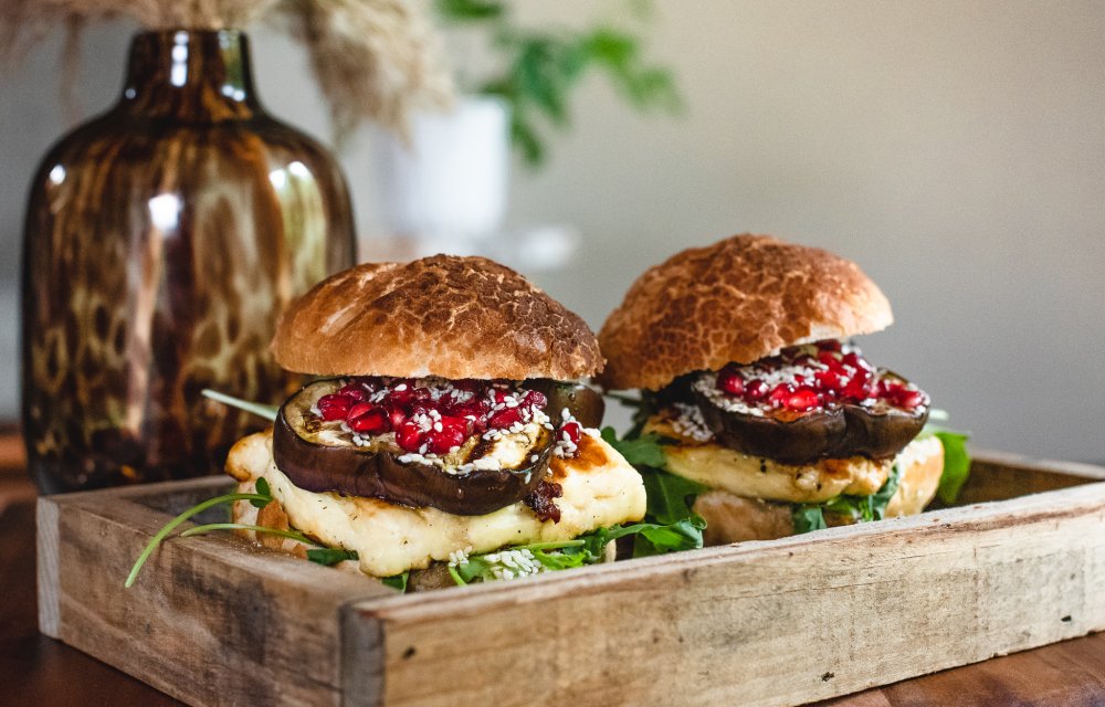 Broodje halloumiburger