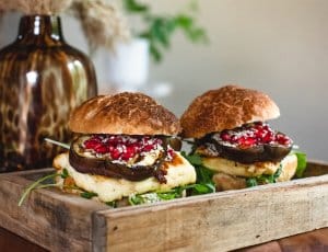 Broodje halloumiburger