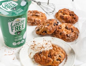 Lactosevrije kwarkbollen