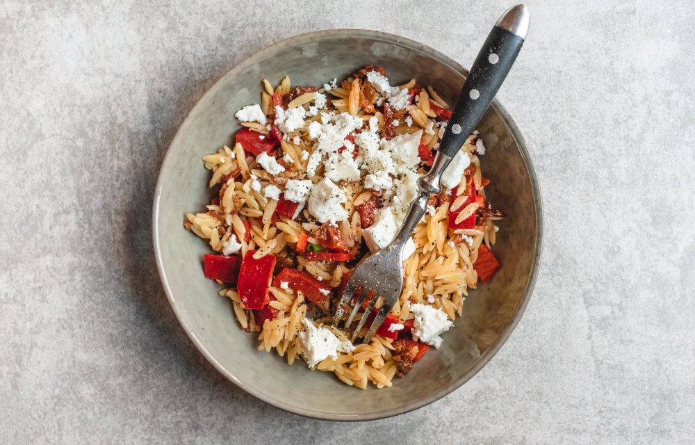 orzosalade met 5 ingrediënten