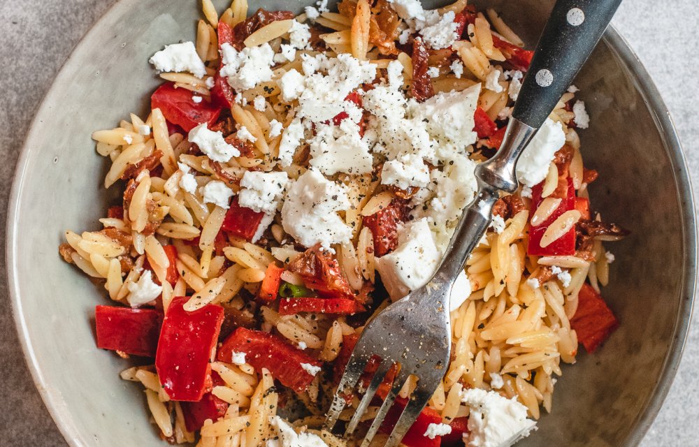 Orzosalade met 5 ingrediënten