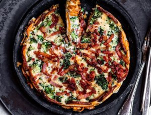 hartige taart recepten zoete aardappel quiche