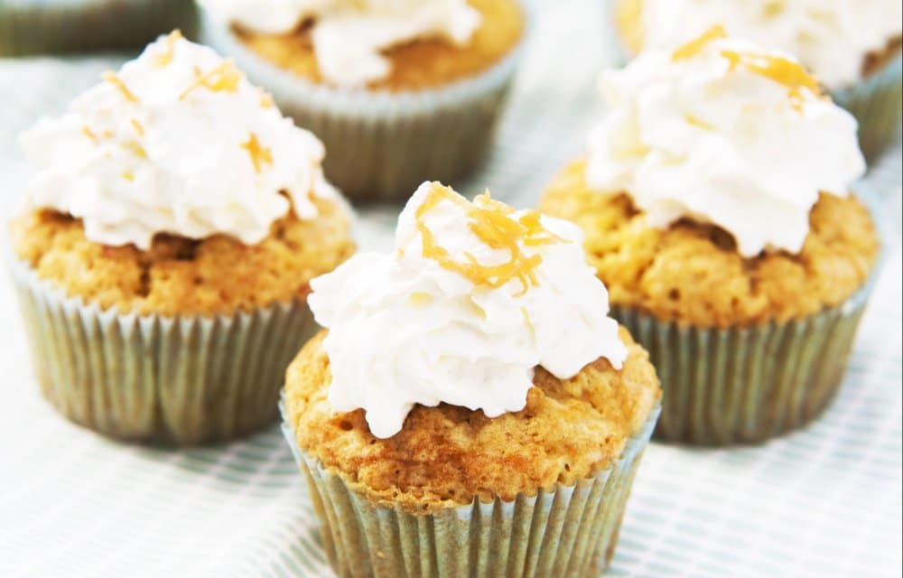 Carrot cake cupcakes