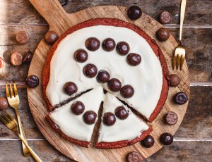 gezonde red velvet cake