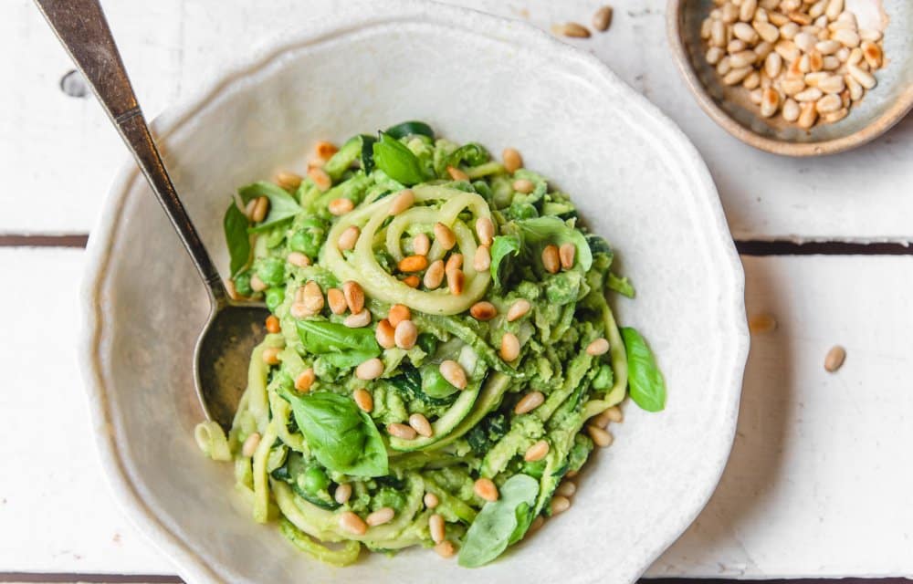 Green goddess courgetti