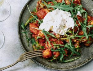gnocchi met burrata