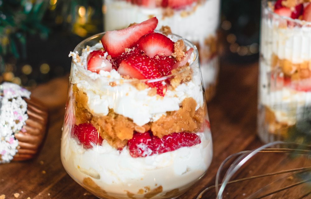 Strawberry cheesecake