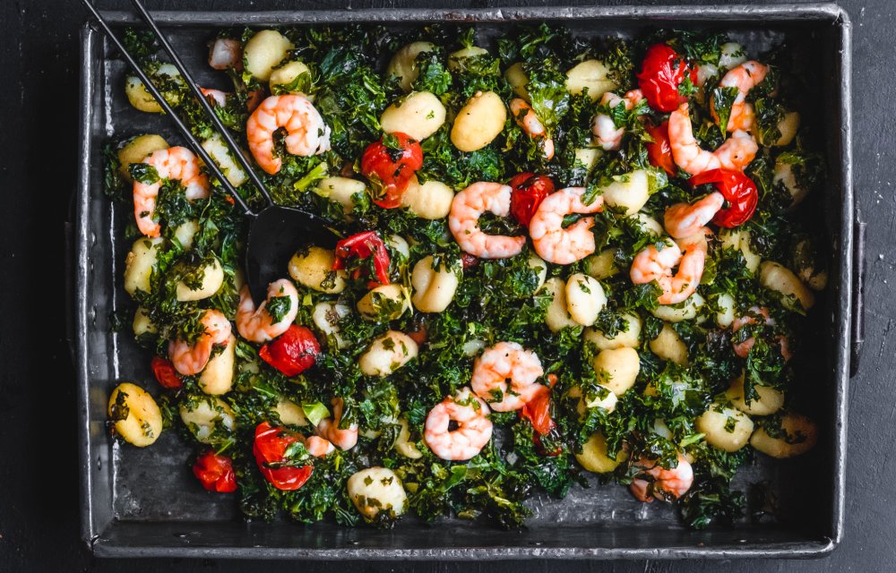 traybake met gnocchi