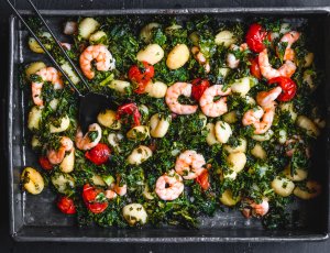 traybake met gnocchi