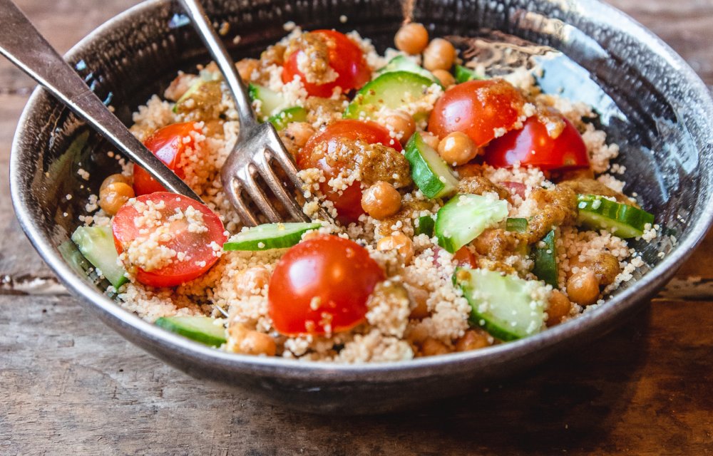 couscous met kikkererwten