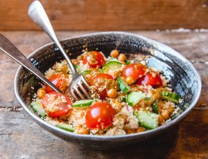 couscous met kikkererwten