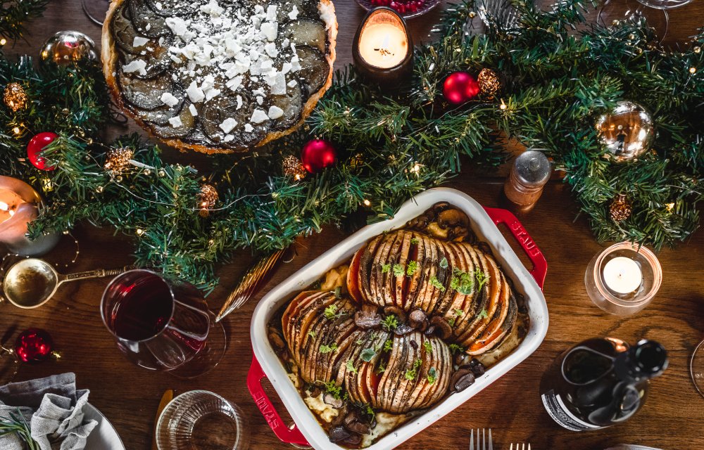 vegetarisch hoofdgerecht Kerst