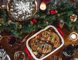 vegetarisch hoofdgerecht Kerst