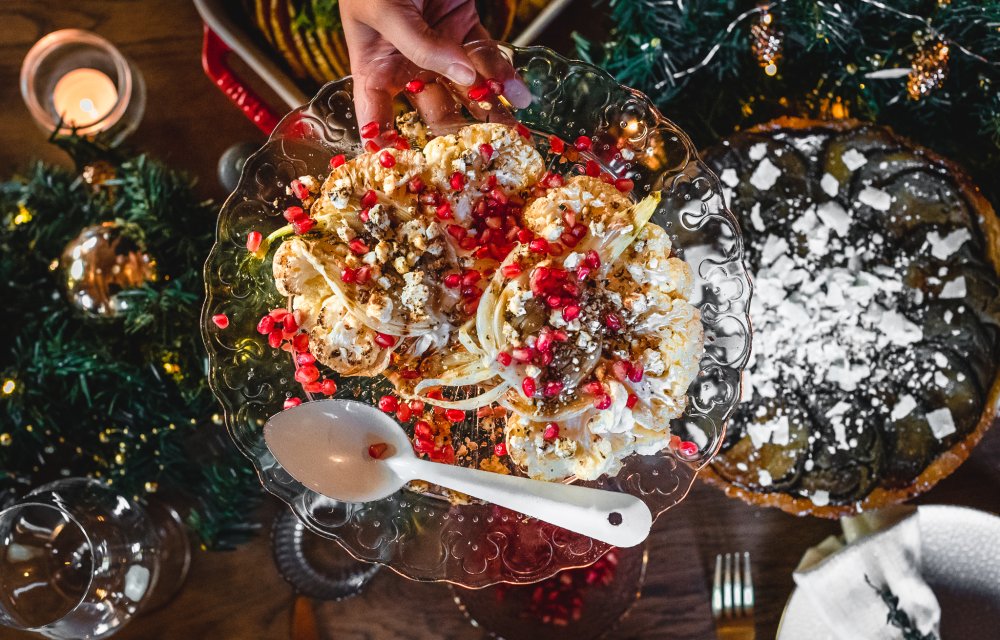 vegetarisch hoofdgerecht Kerst