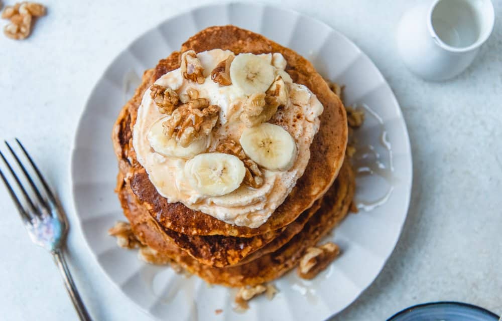 Zoete aardappel pannenkoekjes