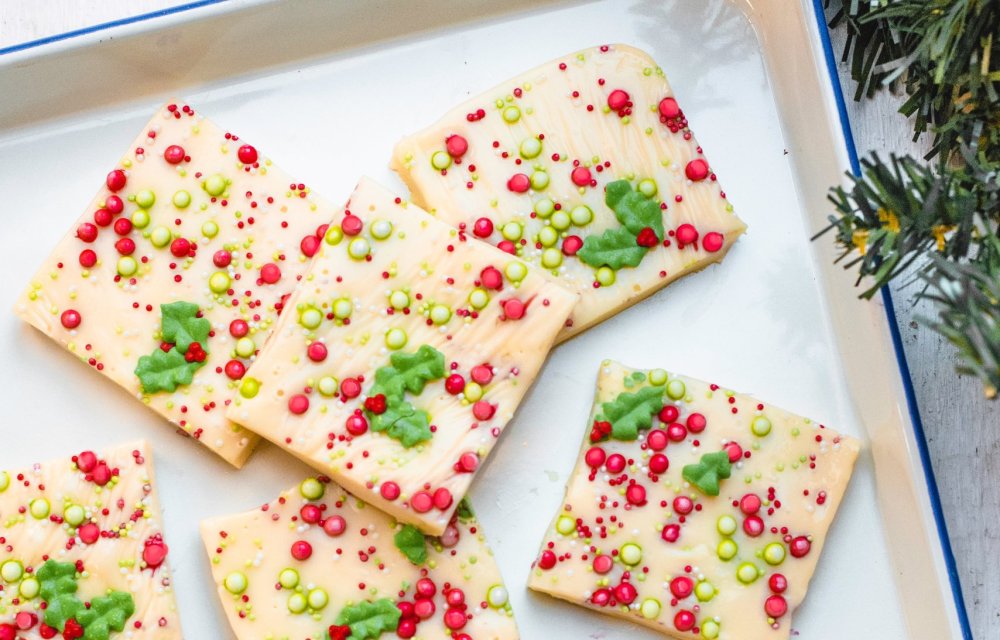 witte chocolade fudge