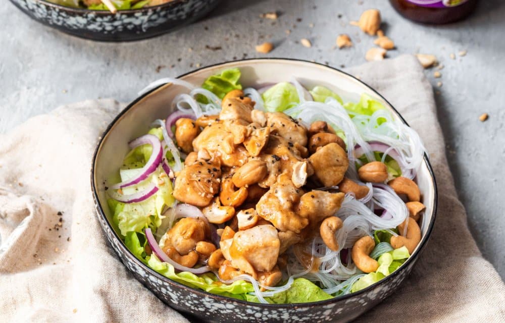 Kip teriyaki salade