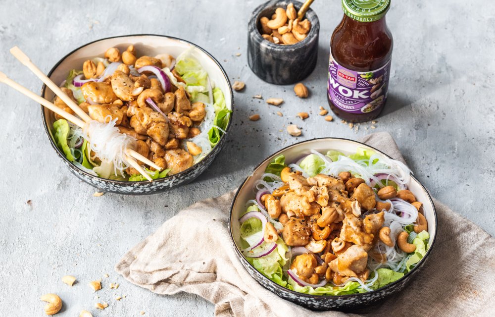 Kip teriyaki salade