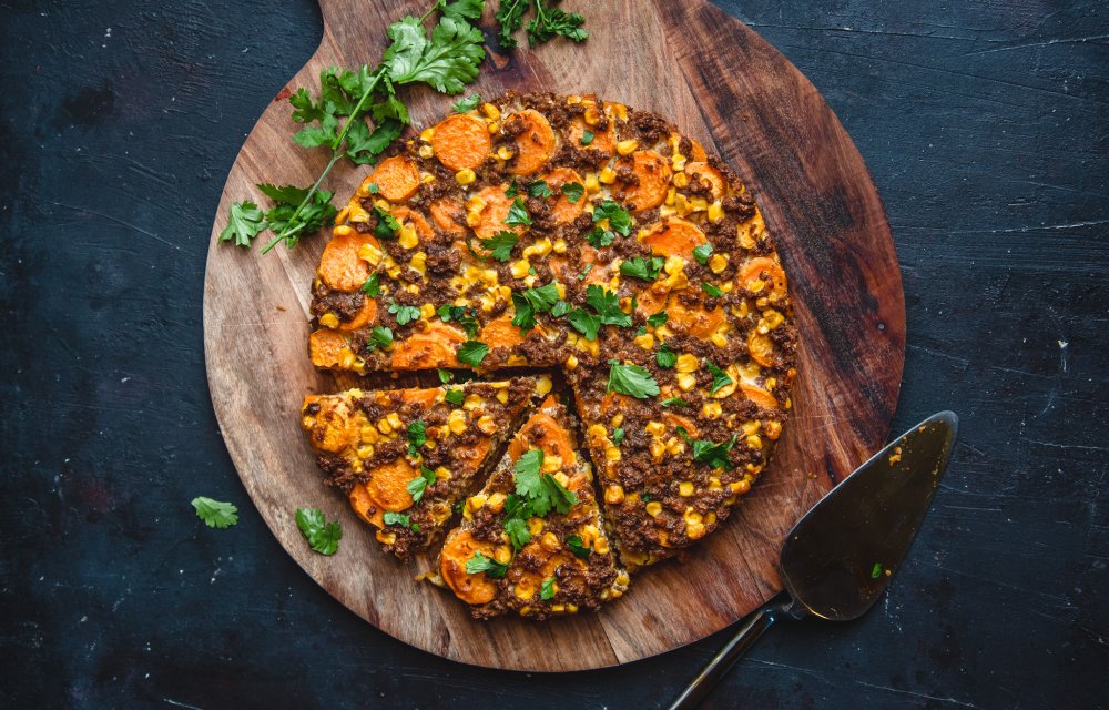 Mexicaanse zoete aardappeltaart