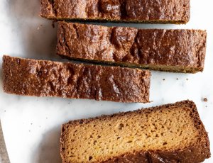 gezonde yoghurt-citroencake