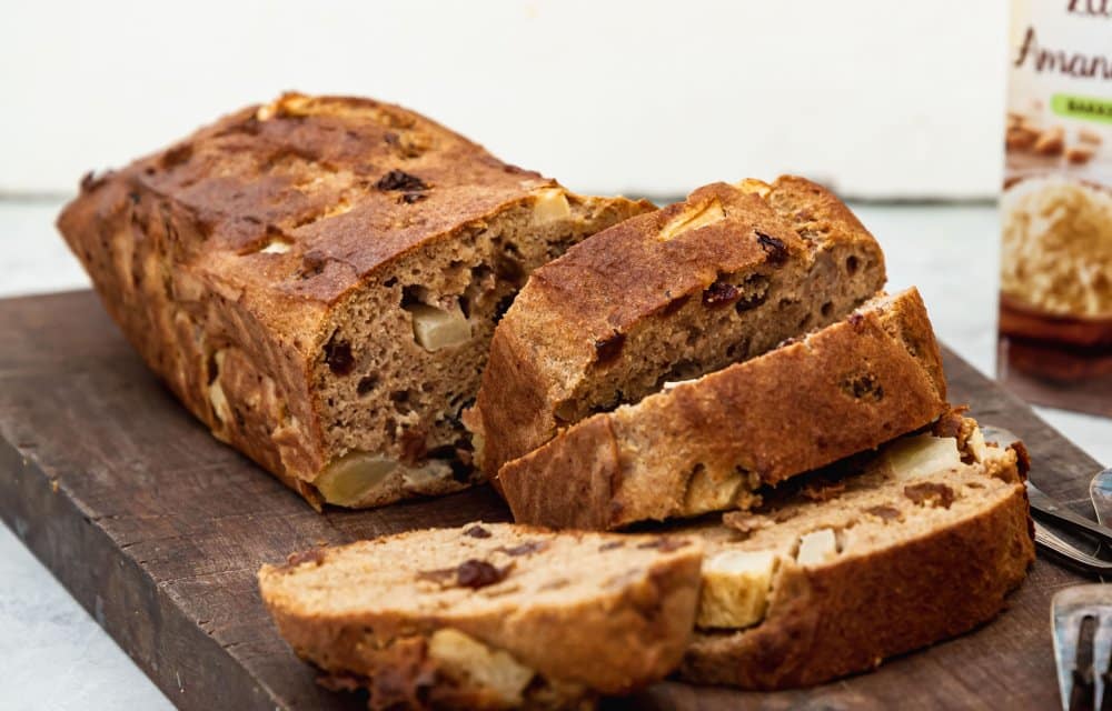 Gezonde cake met appel