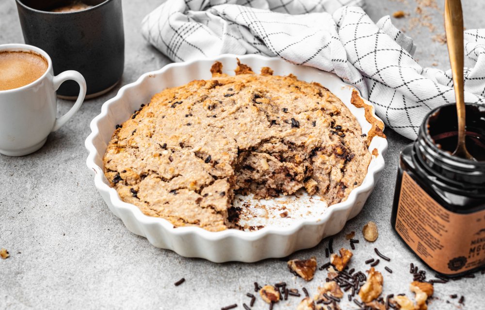 banoffee baked oats