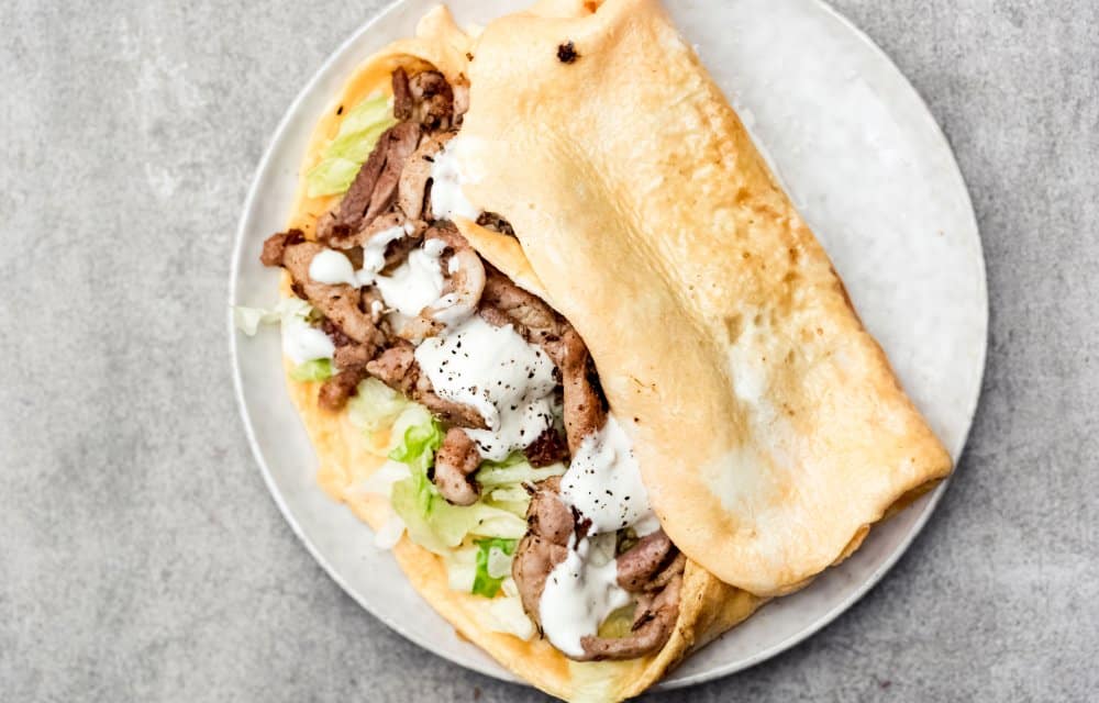Eiwraps met gyros