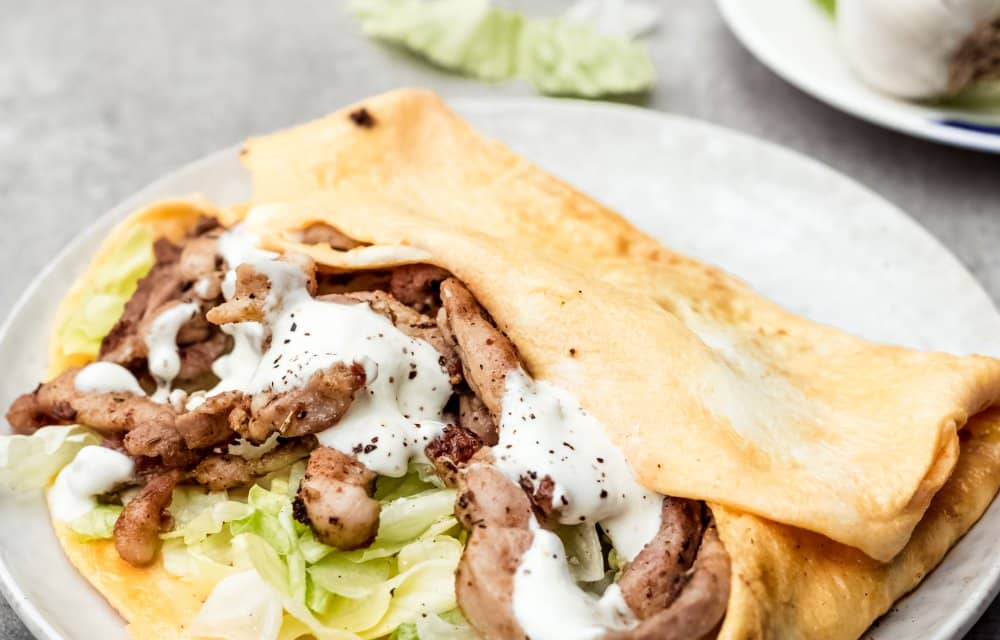 Eiwraps met gyros
