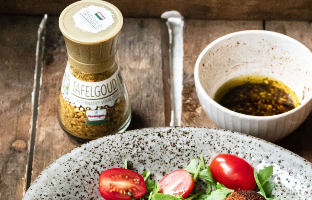 Salade met mozzarella