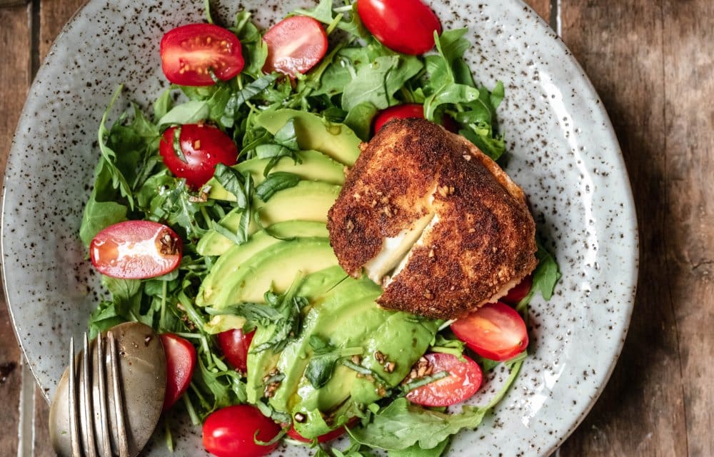 Salade met mozzarella