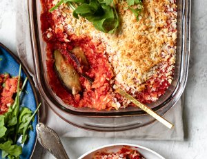 melanzane met krokante korst