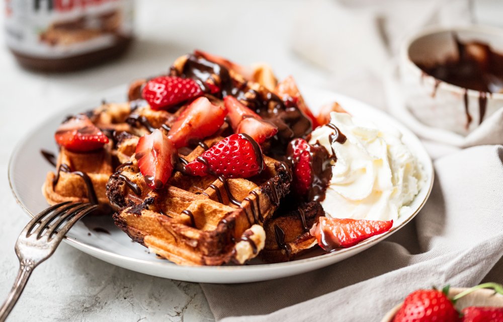 Croiffles met Nutella