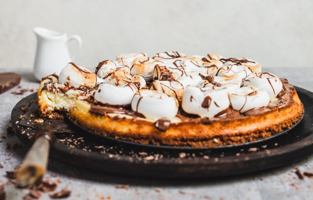 Marshmallow cheesecake