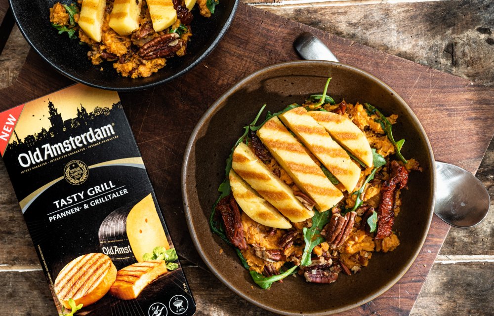 Zoete aardappelstamppot