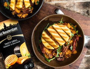 Zoete aardappelstamppot