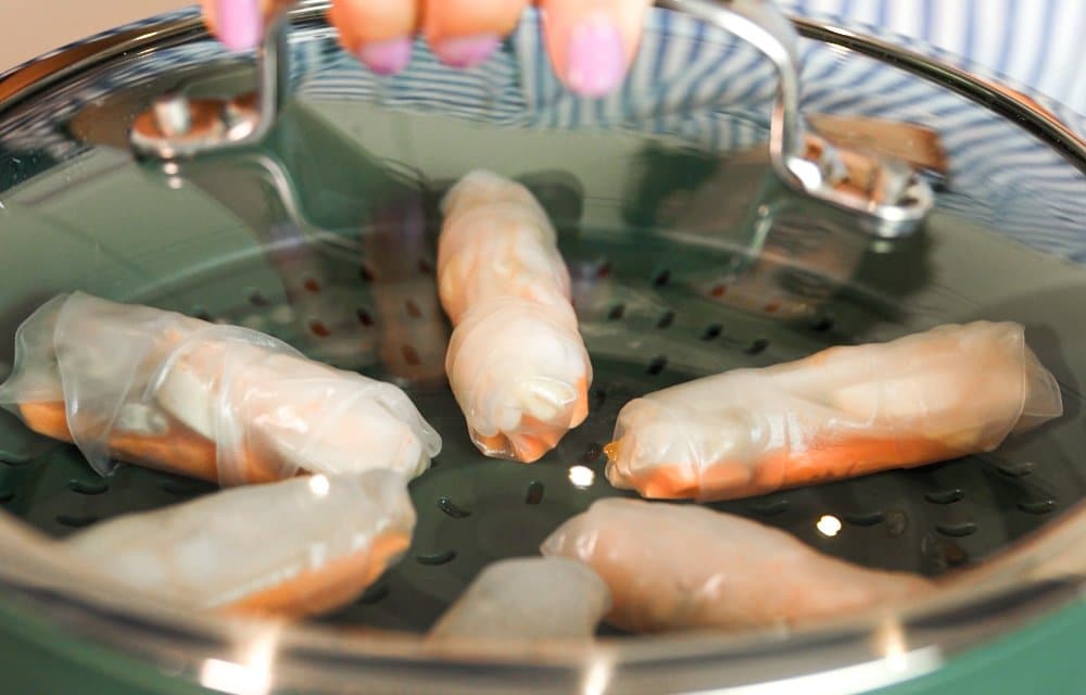 loempia's met garnalen