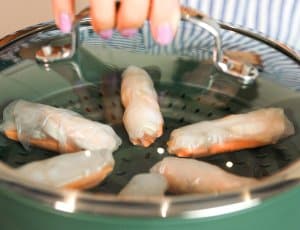 loempia's met garnalen