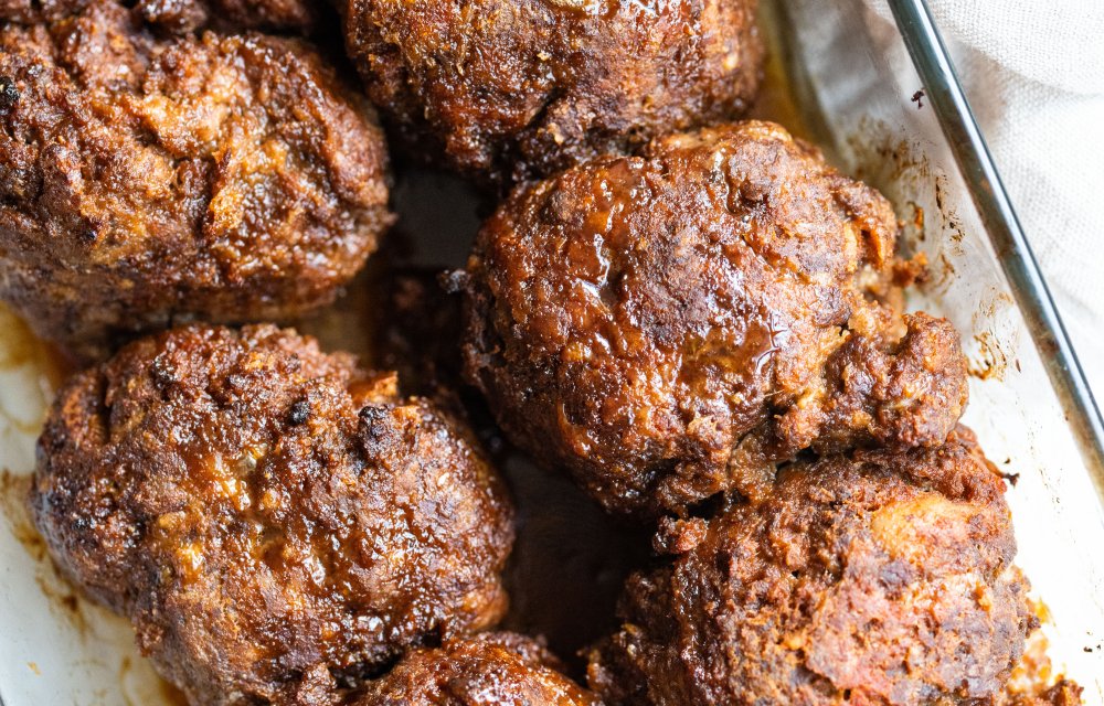 Gehaktballen uit de oven