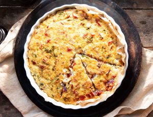 Omelet met cottage cheese