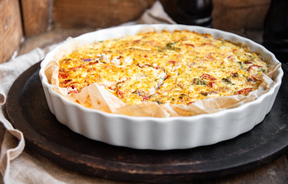 Omelet met cottage cheese