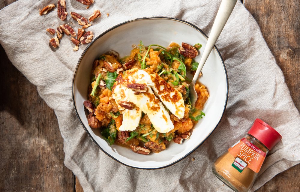 Pumpkin spice stamppot