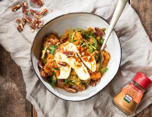 Pumpkin spice stamppot