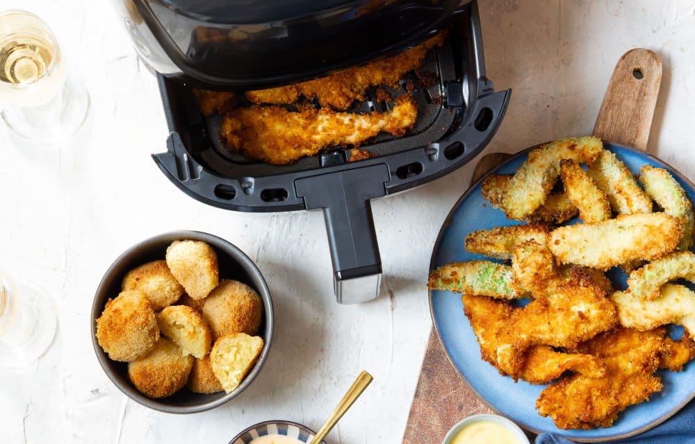 makkelijke borrelhapjes uit de airfryer